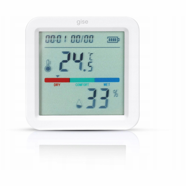Gise GISE Chytrý Wi-Fi senzor teploty a vlhkosti | Tuya |...
