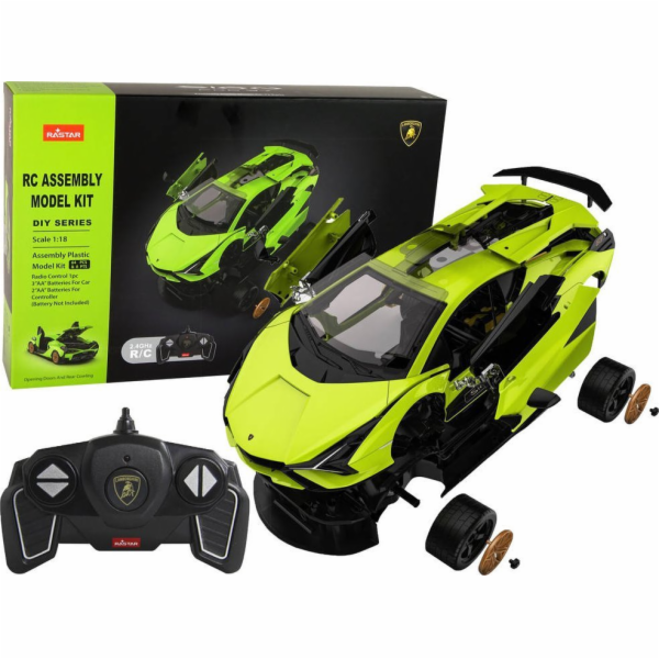 Rastar Sada stavebních cihel Auto R/C 1:18 Lamborghini Si...