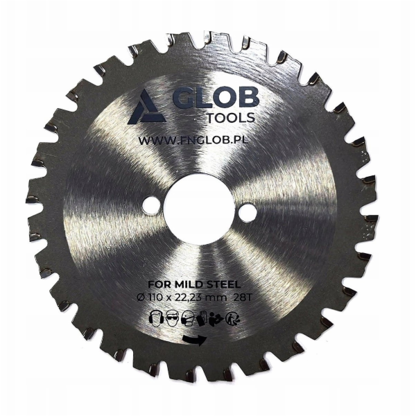 Glob Kotoučová pila GLOB TOOLS TCT 110x22,23mm 28z na bet...