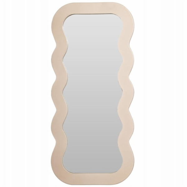 Home Styling Collection Dekorativní zrcadlo ve vlnitém rá...