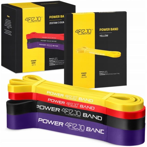 Virtufit VIRTUFIT PRO POWER BAND PÁS ODPORU STŘEDNÍ ÚROVEŇ