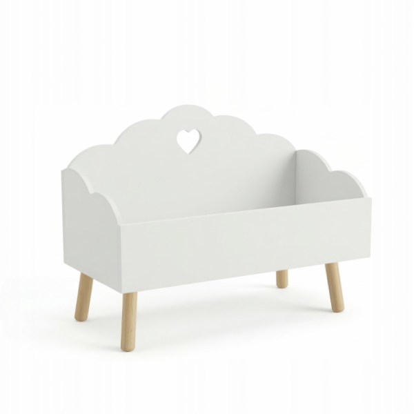 Edaxo NUVU Cloud Truhla na hračky, 55 x 45 x 28 cm