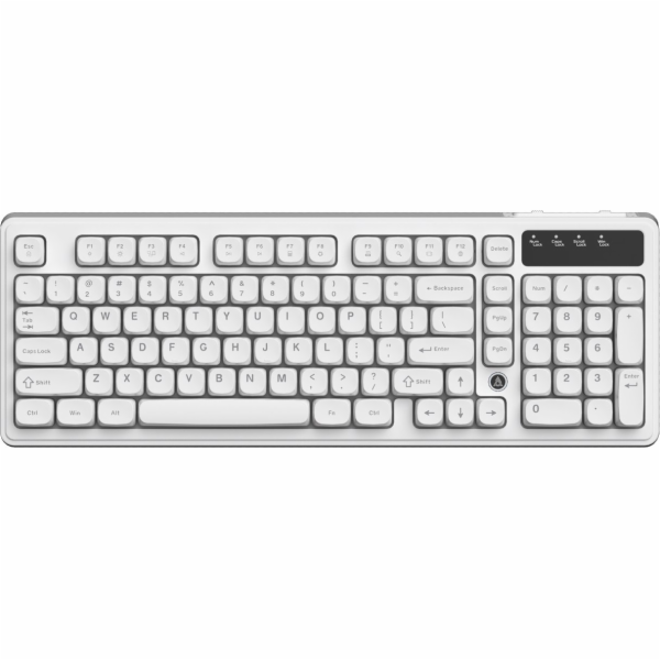 Ajazz Bílá klávesnice AF98 s USB-C