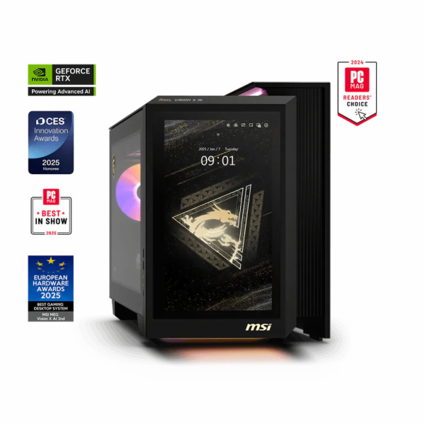 MSI MEG Vision X/AI 2NVV9-289EU/Tower/U9-285K/64GB/2TB/RT...