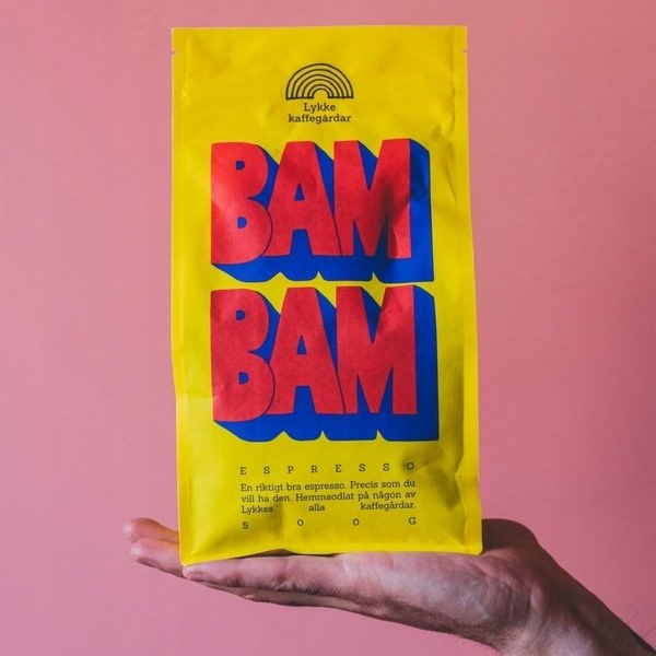 Lykke - BAM BAM Espresso zrnková káva 500g