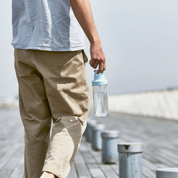 KINTO Láhev na vodu KINTO TO GO 480ml modrá