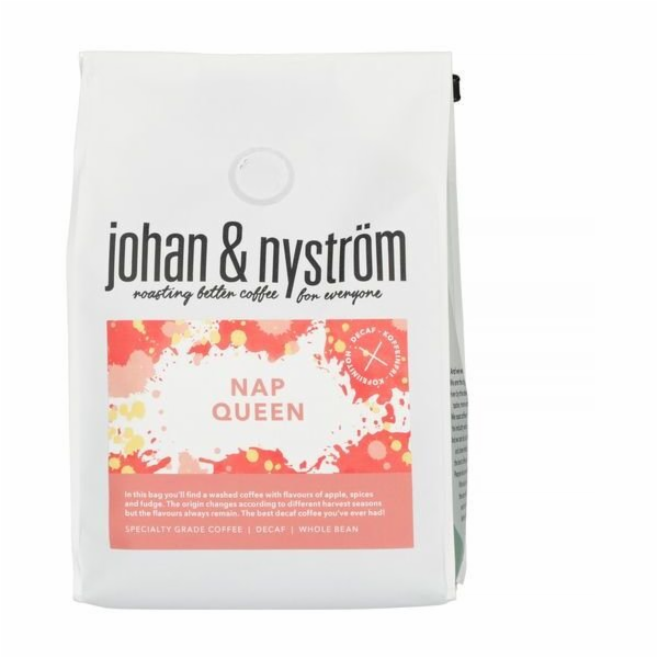 Johan & Nyström - Bezkofeinová káva Nap Queen Filter 250 g