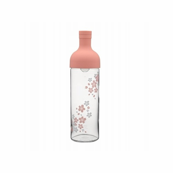 Hario - Skleněná láhev s filtrem Cold Brew Aya Cherry Blo...