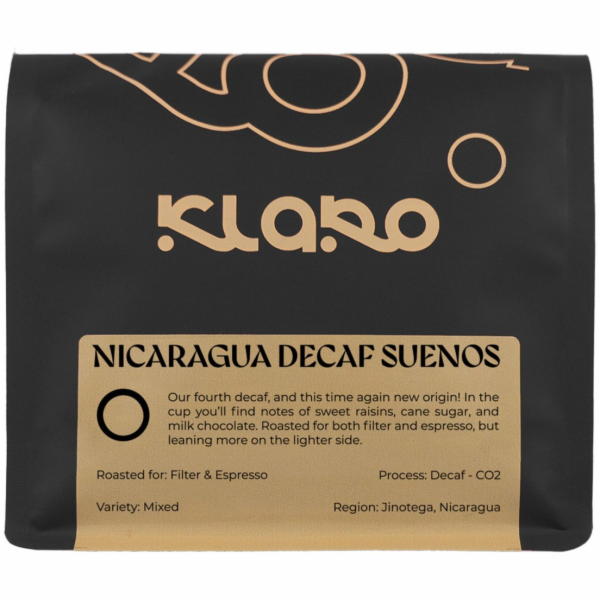 NoName Kávová zrna Klaro - bezkofeinová kávová zrna Nicar...