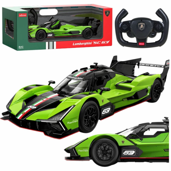 Rastar Lamborghini SC63 RC závodní auto na dálkové ovládá...