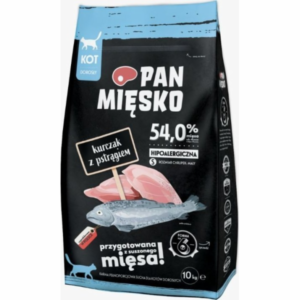 Pan Mięsko Suché krmivo pro kočky Mr. Meat PAN MIESKO Kuř...