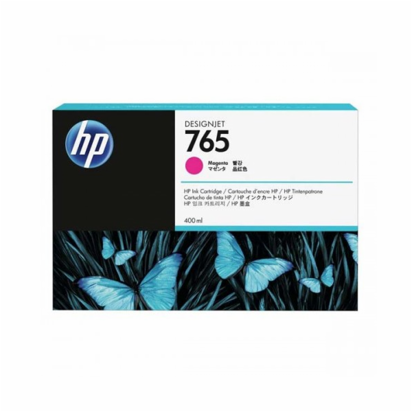 HP 765 purpurová inkoustová  kazeta, F9J51A