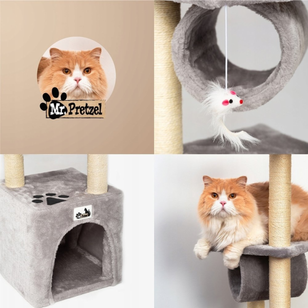 Pets Collection Škrabadlo pro kočky od Mr. Pretzel BobCat...