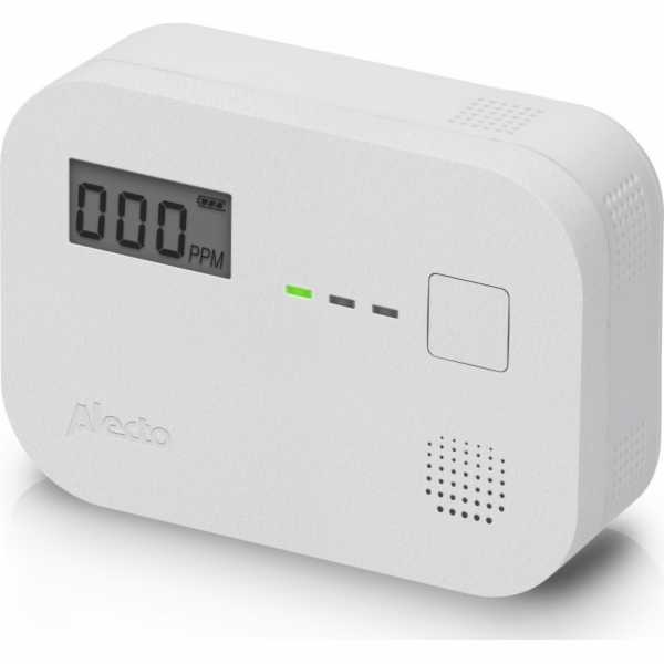 Alecto Kohlenmonoxidmelder mit  10 Jahren Sensorlaufzeit ...