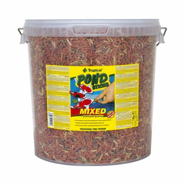 Tropical Pond Sticks Mixed 21l - krmivo pro ryby v jezírku