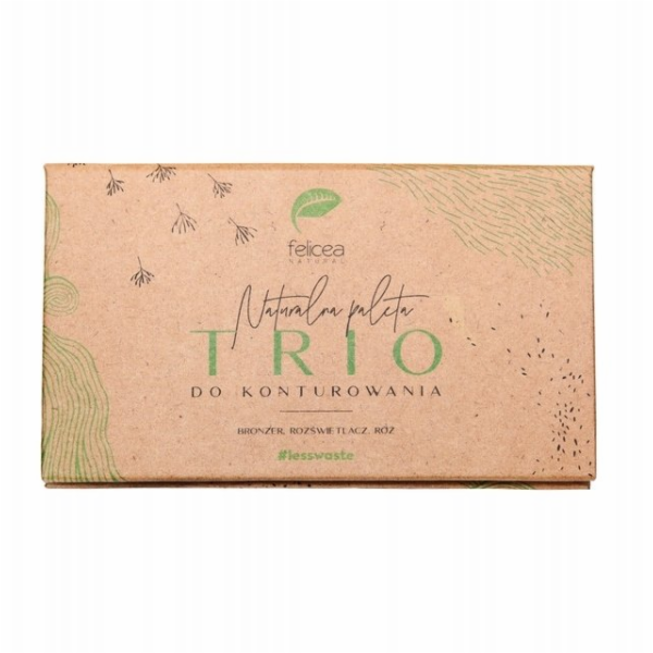 Felicea FELICEA Trio paleta tří očních stínů pro konturov...