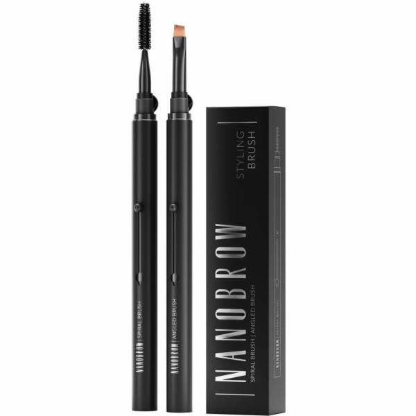 Nanobrow Štětec na tvarování obočí - zatahovací štěteček ...