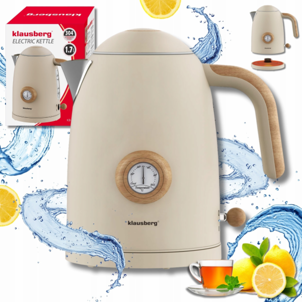 Klausberg Kettle RYCHLÁ KONVICE 1,7 L S TEPLOMEREM KLAUSB...
