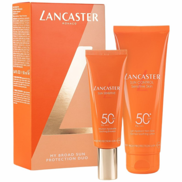 NoName LANCASTER_SET Opalovací krém bez oleje SPF50 125ml...
