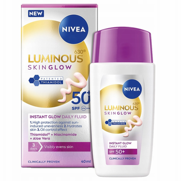 Nivea Luminous 630 Skin Glow SPF50+ pleťový krém s filtre...