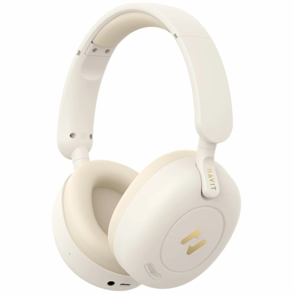 Havit H655BT PRO - Bluetooth sluchátka (béžová)