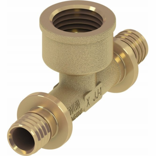 Tece Mosazné T-kusy GW 20mm x 1/2 x 20mm (769520)