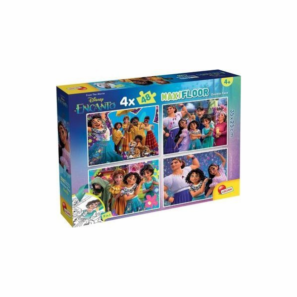 Lisciani Lisciani DISNEY PUZZLE MAXIFLOOR 4 X 48 ENCANTO