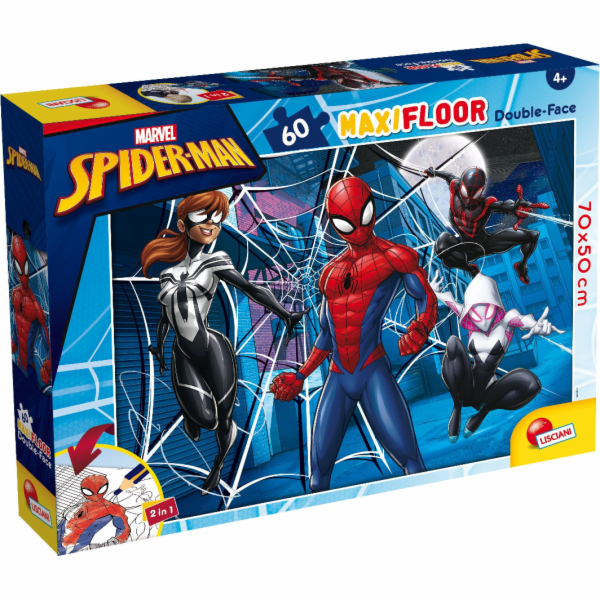 Lisciani Lisciani MARVEL PUZZLE DF MAXI FLOOR 60 SPIDERMAN