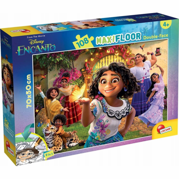 Lisciani Lisciani DISNEY PUZZLE DF MAXI FLOOR 108 ENCANTO