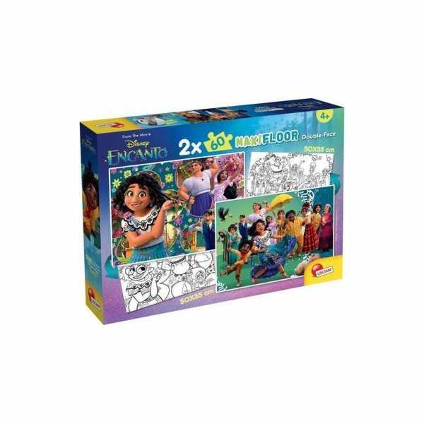 Lisciani Lisciani DISNEY PUZZLE DF MAXIFLOOR 2 X 60 ENCANTO