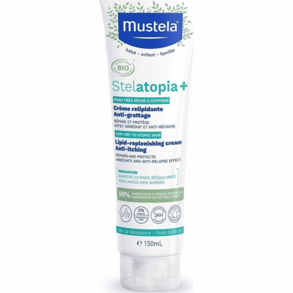 Mustela Stelatopia+ Lipid-Replenishing Cream, 150 ml