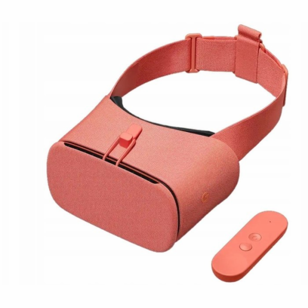 Google VR brýle DayDream View v korálové barvě