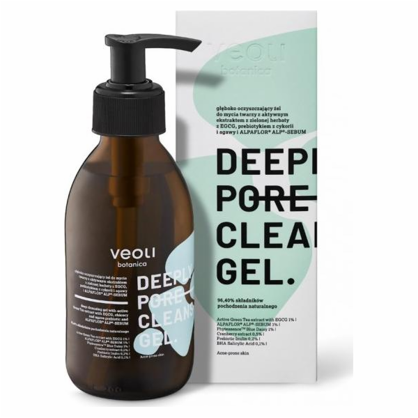 Veoli Botanica Hluboce čistící gel na póry s extraktem ze...