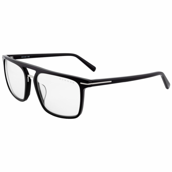 GUNNAR kancelářske/herní brýle  BARTON ONYX čirá skla BLF...