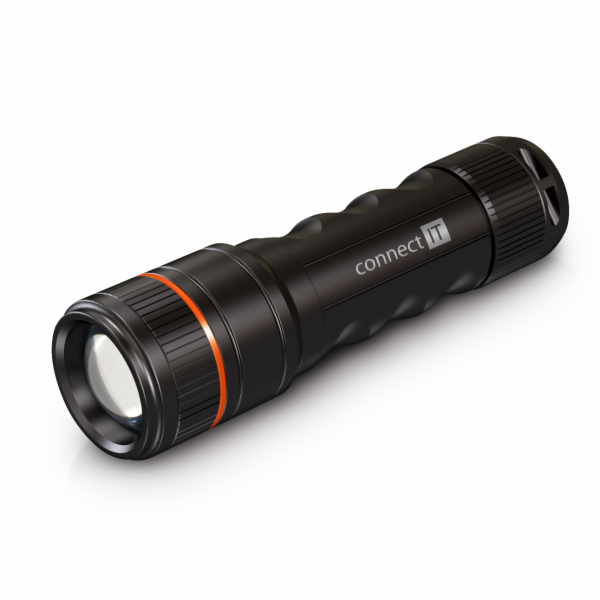 CONNECT IT GLEAM 500 LED ruční svítilna 4x AAA, 500 lm, h...