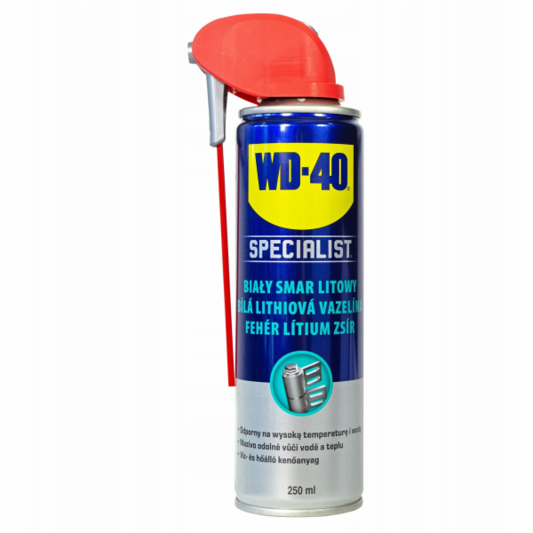 Sprej WD-40 Specialist, Bila lithiova vazelina, 250 ml