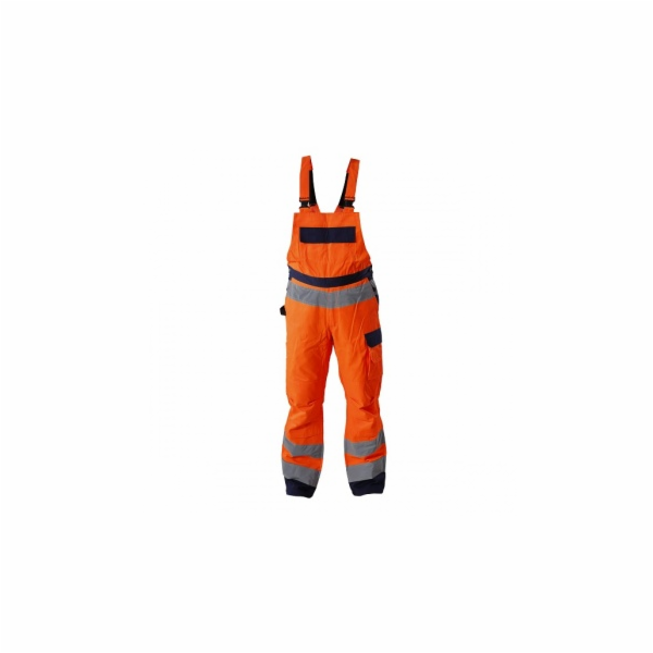Lahti Pro Premium Hi-Vis Dungarees Orange XXL (L4110605)