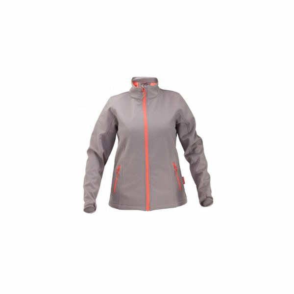 Lahti Pro Dámská softshellová bunda XXXL šedo-oranžová L4...