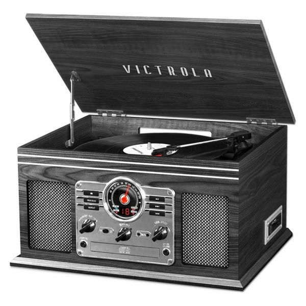 Victrola VTA-200B Gramofon šedý