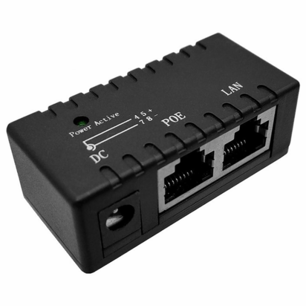 XtendLan POE-PAS injektor pasivní, 100Base-T, vstup a PoE...
