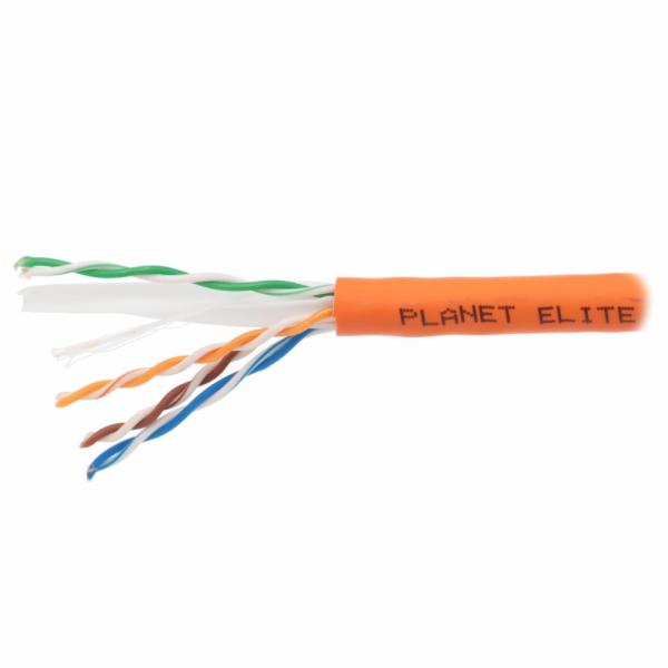 PLANET Elite kabel UTP, drát, 4pár, Cat6, LS0H, B2ca, bal...
