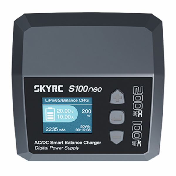 Inteligentní nabíječka SkyRC S100neo AC/DC