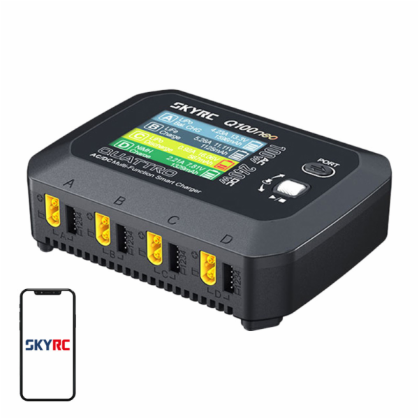 SkyRC Q100neo AC/DC multifunkční inteligentní nabíječka
