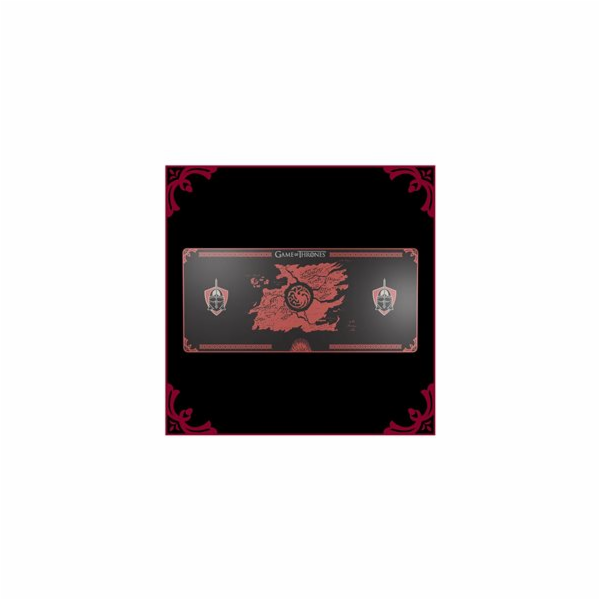 LEXIP X GAME OF THRONES Black Lights XXL Mousepad