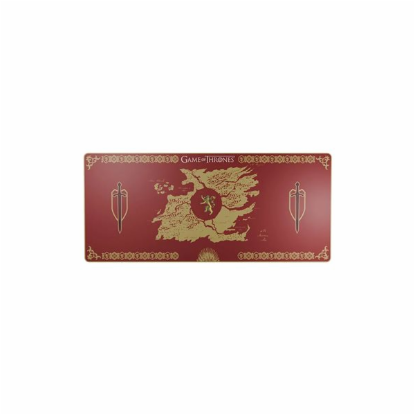 LEXIP X TSUME GAME OF THRONES LANNISTER Mouse Pad XXL Red