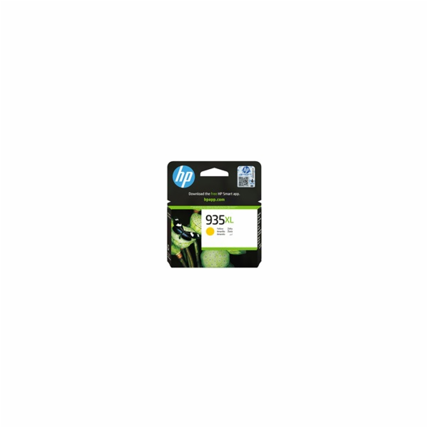 HP 935XL Yellow Ink Cartridge, C2P26AE (825 pages)