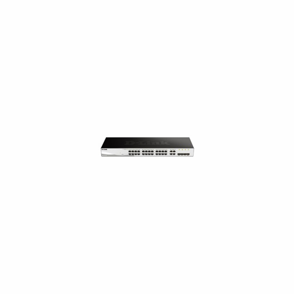 D-Link DGS-1210-28 28-port Gigabit Smart+ Switch, 24x GbE...