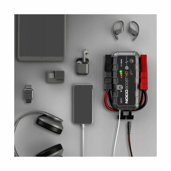 NOCO GB70 Boost 12V 2000A Jump Starter starter device wit...