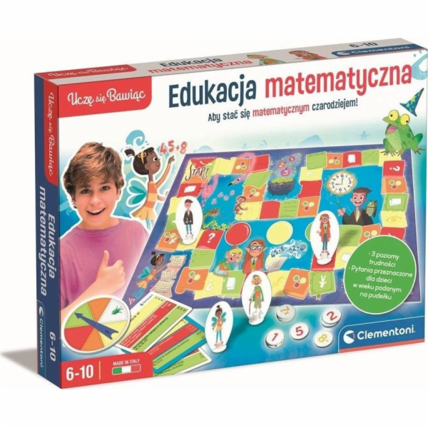 Clementoni Matematické vzdělávání: Učení hrou (50778)