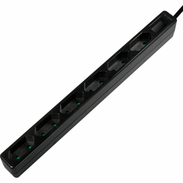 LogiLink Přepěťová ochrana LPS, prodlužovací kabel, 6 zás...